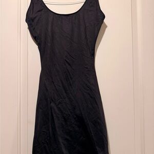 SPANX Sleek Black Mini Dress